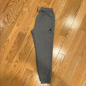 Boys Medium Gray Jogger Pants